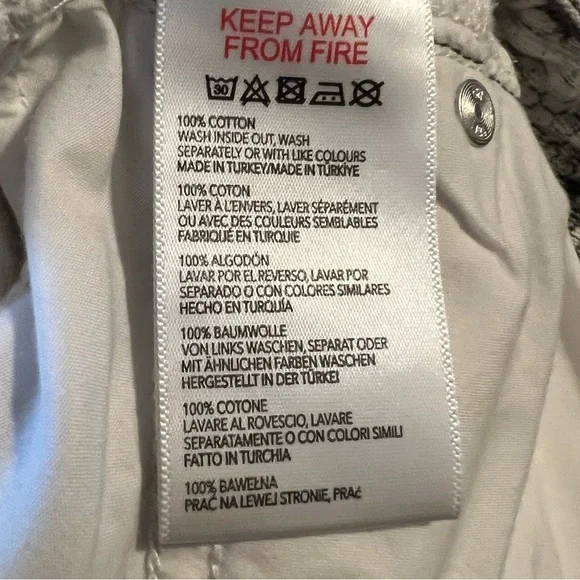 BDG Gray Snake Print Straight Leg Jeans - Picture 6 of 6